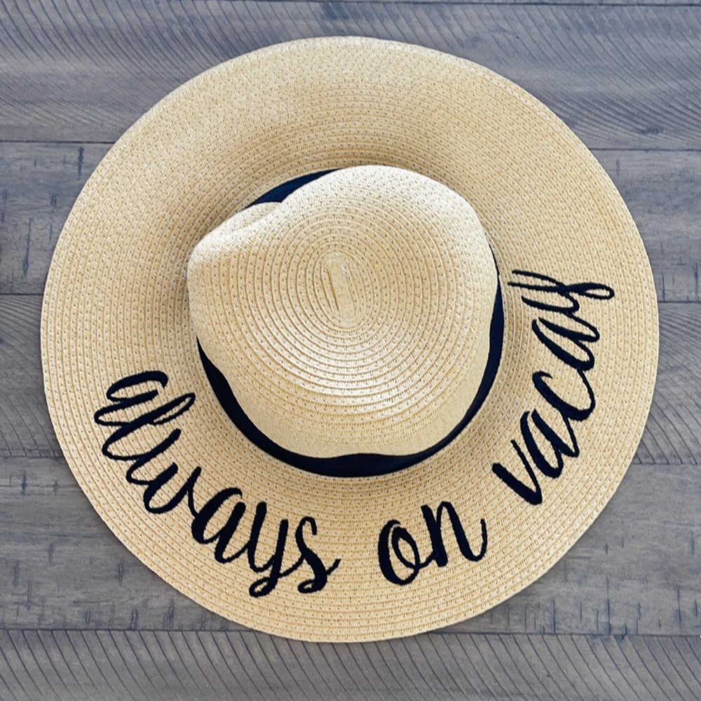 beach floppy hat